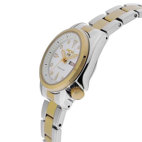 Seiko Analog Silver Dial Women's Watch - SaumyasStore