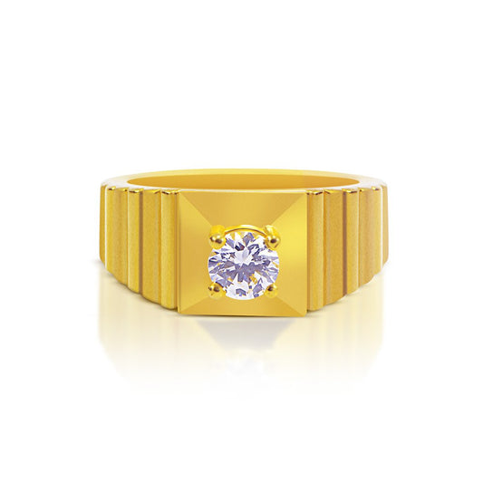 Joyalukkas Impress Collection 22k Yellow Gold Ring