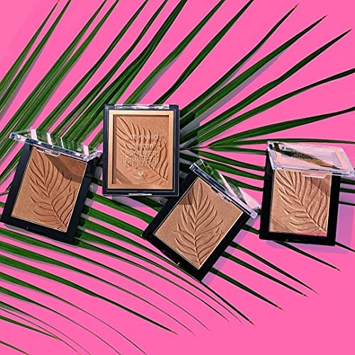 Wet n Wild Color Icon Bronzer, Soft and Creamy Bronzer with Gel-infused, Long-wearing Formula, for a Sun-kissed Glow and Natural Tan Flush, Vegan, Palm Beach Ready Paraben & Cruelty Free-11g