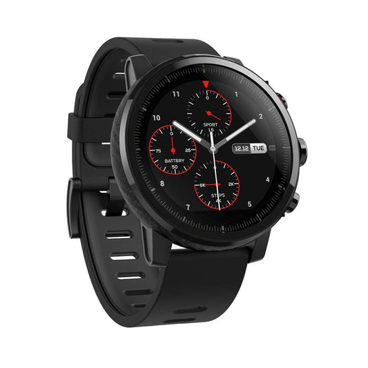 (Refurbished) Amazfit Stratos Multisport Smartwatch by Huami with VO2max,Heart Rate,Activity Tracking, GPS, 5 ATM WaterResistance (A1619, Black) (43308-976)