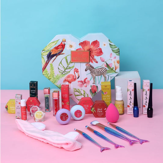 Whimsy Makeup Kit for kids, Preteen and Teen Girls | Girls safe Makeup Set | skin friendly Children Makeup Kit (Pack of 14)