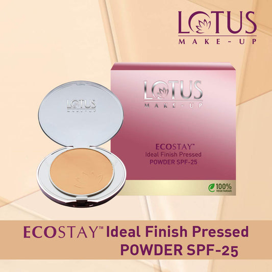 Lotus Make-Up Ecostay Ideal Finish Pressed Powder Royal Pearl, Royal Pearl, 9.5 g
