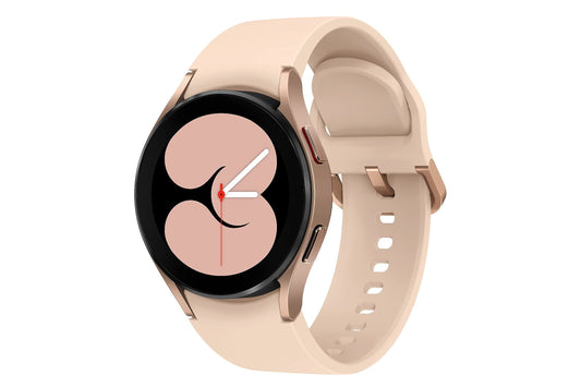 (Refurbished) Samsung Galaxy Watch4 Bluetooth(40mm, Pink Gold, Compatible with Android only)