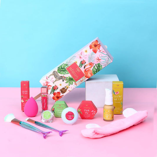 Whimsy Makeup Kit for kids, Preteen and Teen Girls | Girls safe Makeup | skin friendly Children Makeup Pink