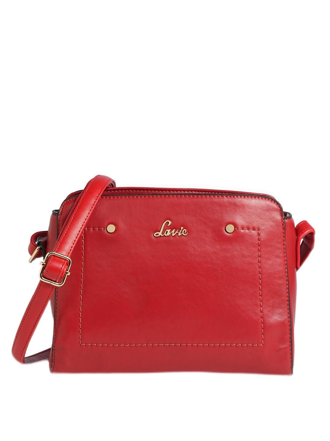 Lavie Women s Jeffrey Deco Stitch Sling Bag Red Ladies Purse