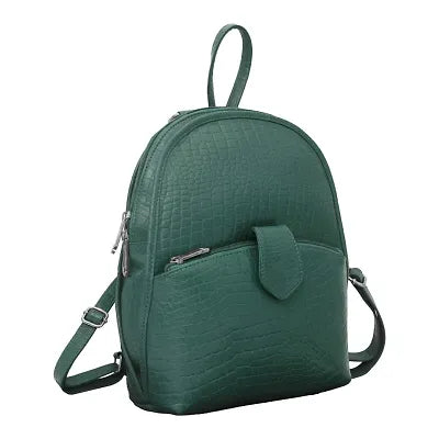 Stylish Green Leather Solid Sling Bags For Women