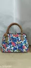 Trendy Women's Multicolor Canvas Handbag