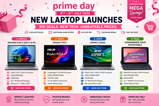 New Laptop Launches on Amazon Prime Day 2026