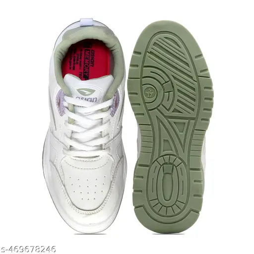 Asian NANCY-01cWHTPISTA Sneakers for Women