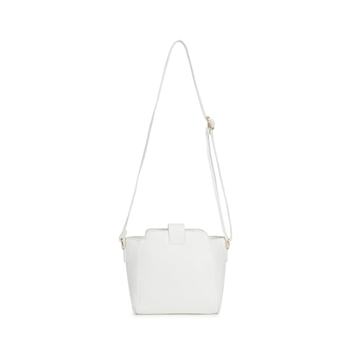 Fastrack Solid Sling Bags for Women, Ladies and Girls | plain Bag for Womens, Ladies and Girls | Made of Premium Faux Leather