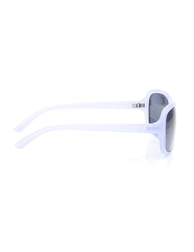 Fastrack Grey Bugeye Plastic 100% UV Protected Sunglasses for Women(P496GY3PV)