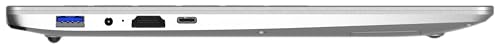 Thomson NEO 14.1 Inch IN-P14C Intel Celeron Dual Core N4020 Processor & Window 11 Home Notebook (4 GB RAM DDR4/ 128 GB SSD/Numeric Touch Pad/Thin & Light Weight/Silver)