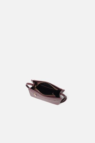 Women Maroon Textured Casual Sling Bag