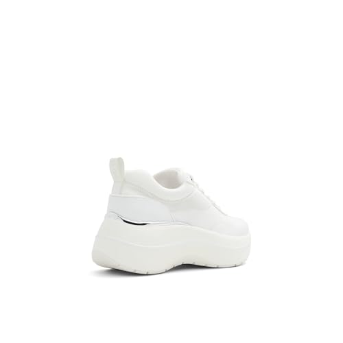 Aldo ETIENE-IN100 Ladies White Wedge Sneakers