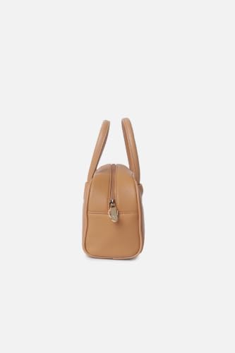 Women Beige Textured Casual Sling Bag