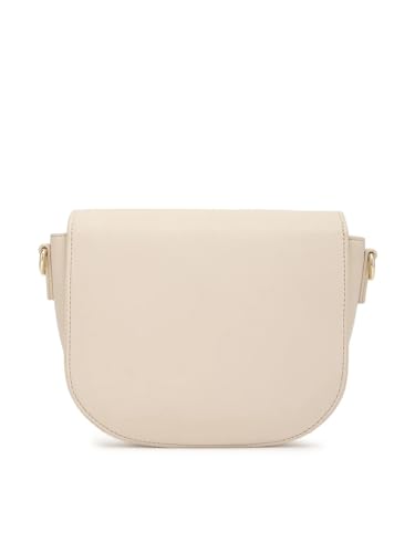 Solid White Pu Backpack
