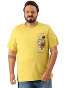 Marca bold Plus Size Mens Graphic T-Shirt Apple Green