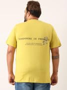 Marca bold Plus Size Mens Graphic T-Shirt Apple Green