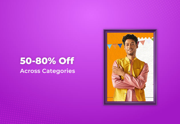 50-80% Off Across Categories