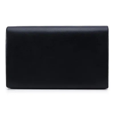 Fold over Clutch With Detachable Chain Sling Strap For Women