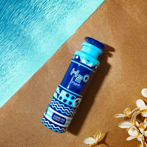 H2O Alcohol Free DeoDorant Spray 200ml Omaar 9ml Pure Perfume (Pack of 3)