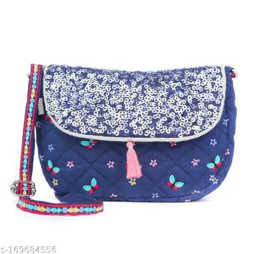 Butterfly Sling Bag Blue