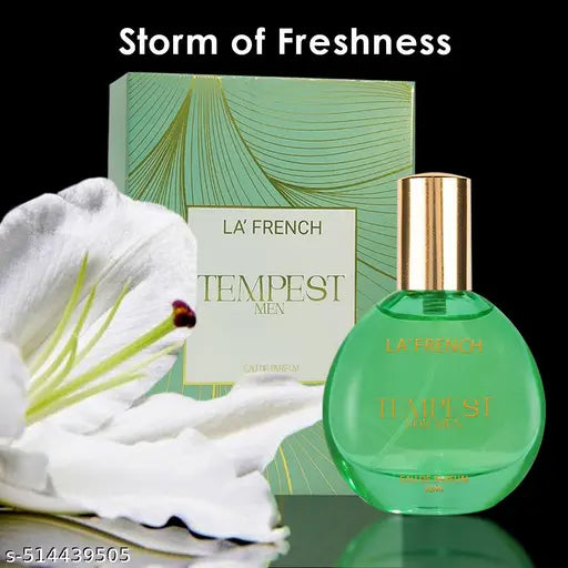 La French Tempest Perfume for Men- 30ml | Premium Perfume For Men | Long-Lasting & Captivating Fragrance | Luxury Scent for Everyday Wear & Special Occasions