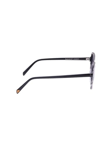 Fastrack Black Colored Acetate Frame CatEye Shaped Polarized Sunglasses for Women