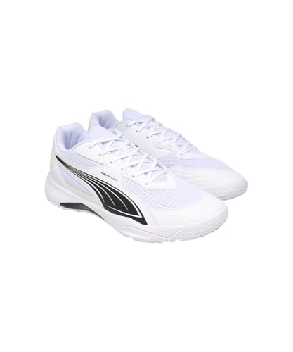 PUMA , Unisex-Adults, Solarflash III, White-Black, Indoor Shoe, 6UK, (10785005)