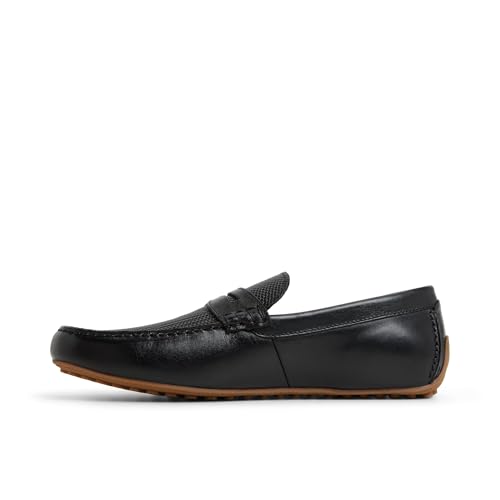 Aldo PUERTO-IN001 Men Black Moccasins