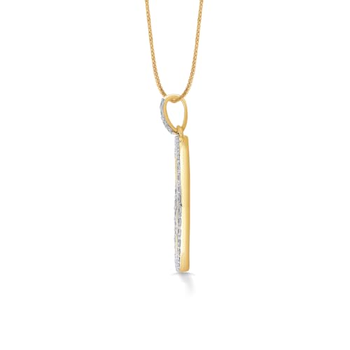 P.N.Gagdil Jewellers 18 Karat Yellow Gold & Diamond Certified Gold Zodiac Pendant For Women DPNZ020 FG/VVS