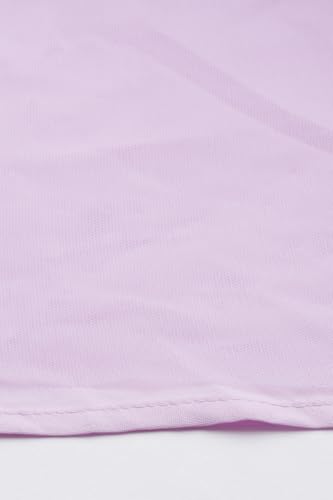 Allen Solly Girls Lilac Printed Regular Fit Party Dress