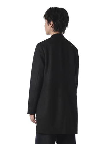 ONLY Women's Solid Regular Fit Black Coat
