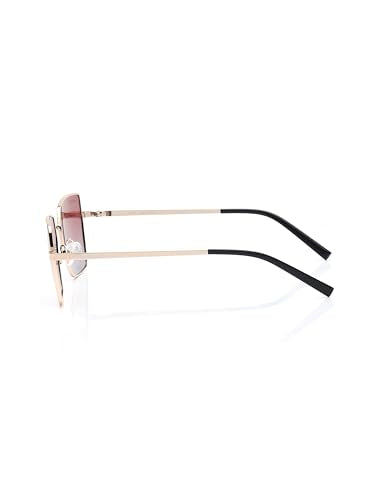 Fastrack Polarized Geometric Sunglasses for Unisex (Small)