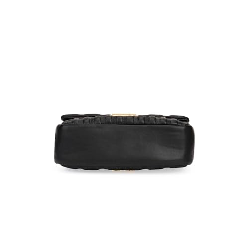 Lavie Juli Synthetic Zipper Closure Women's Sling Bag (BLACK, SMALL)