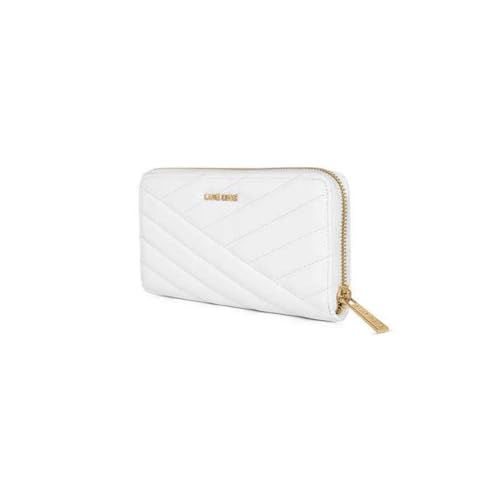 Lavie Zipper Cross PU Women's Casual Wear Wallet (White, Large)