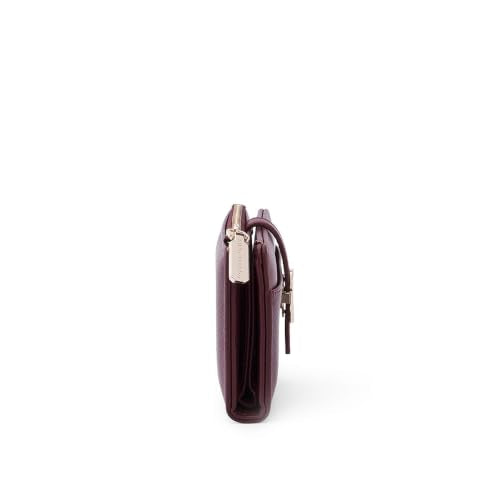 Lino Perros Ella Mini Signature Lock Cherry Wallet
