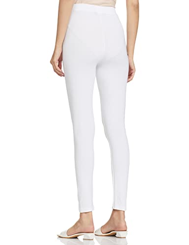 MAX Women's Regular Leggings (NOOSTULIP_White1_XL)