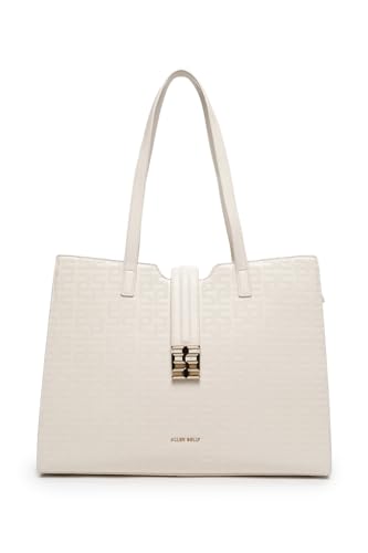 Allen Solly Womens textured white HANDBAG