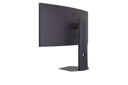 LG 34G600A 34-inch Ultragear WQHD (3440 x 1440) Curved Gaming Monitor,1MS,160Hz, AMD FreeSync Premium,NVIDIA® G-SYNC® Compatible, HDR10, Built-in Speaker, HDMI, DP, Tilt/Height/Swivel Stand, Black