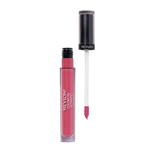 REVLON ColorStay Satin Ultimate Liquid Lipstick, Premium Pink