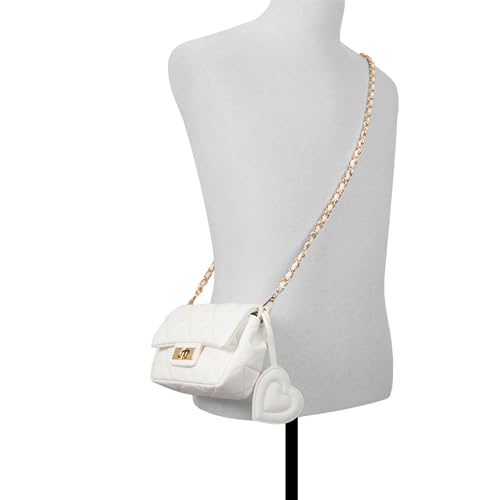 Aldo Women's BBELLAMINI Cross Body Bag, White