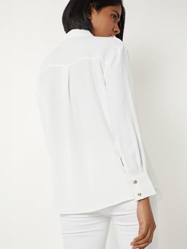 Max Women's Regular Shirt (SM01_Ivory