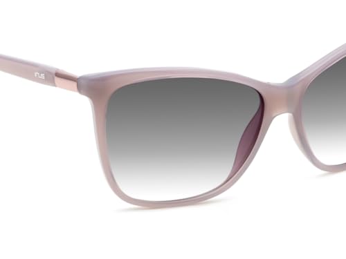 IRUS Women Butterfly sunglasses | 100% UV protection | Medium Size | Grey Gradient Polycarbonate lens