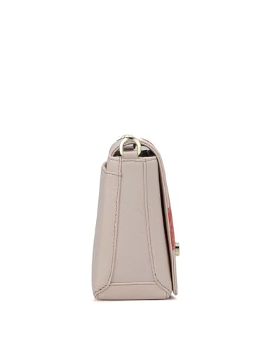 Da Milano Genuine Leather Pink Sling Bag (01603) (Small)