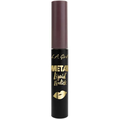 L.A Girl Metal Liquid Lipstick, Galvanize, 7ml