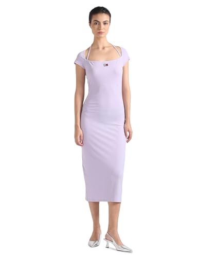 Tommy Hilfiger Womens Purple Color Dress (2XL)