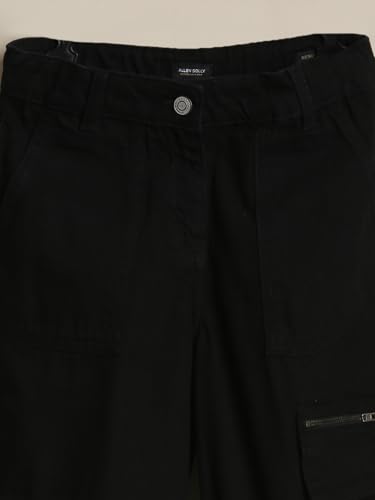 Allen Solly Girls Black Jeans