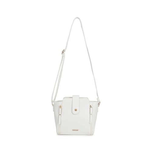 Fastrack Solid Sling Bags for Women, Ladies and Girls | plain Bag for Womens, Ladies and Girls | Made of Premium Faux Leather