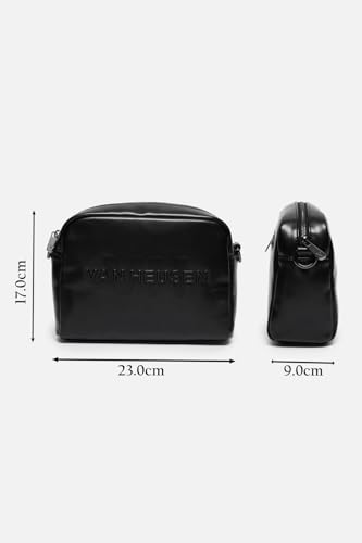 Van Heusen Womens logo black Sling Bag